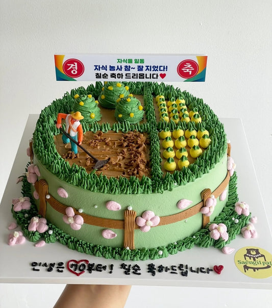 [퀵서비스] 커스텀 케이크 + 상담 후 디자인결정